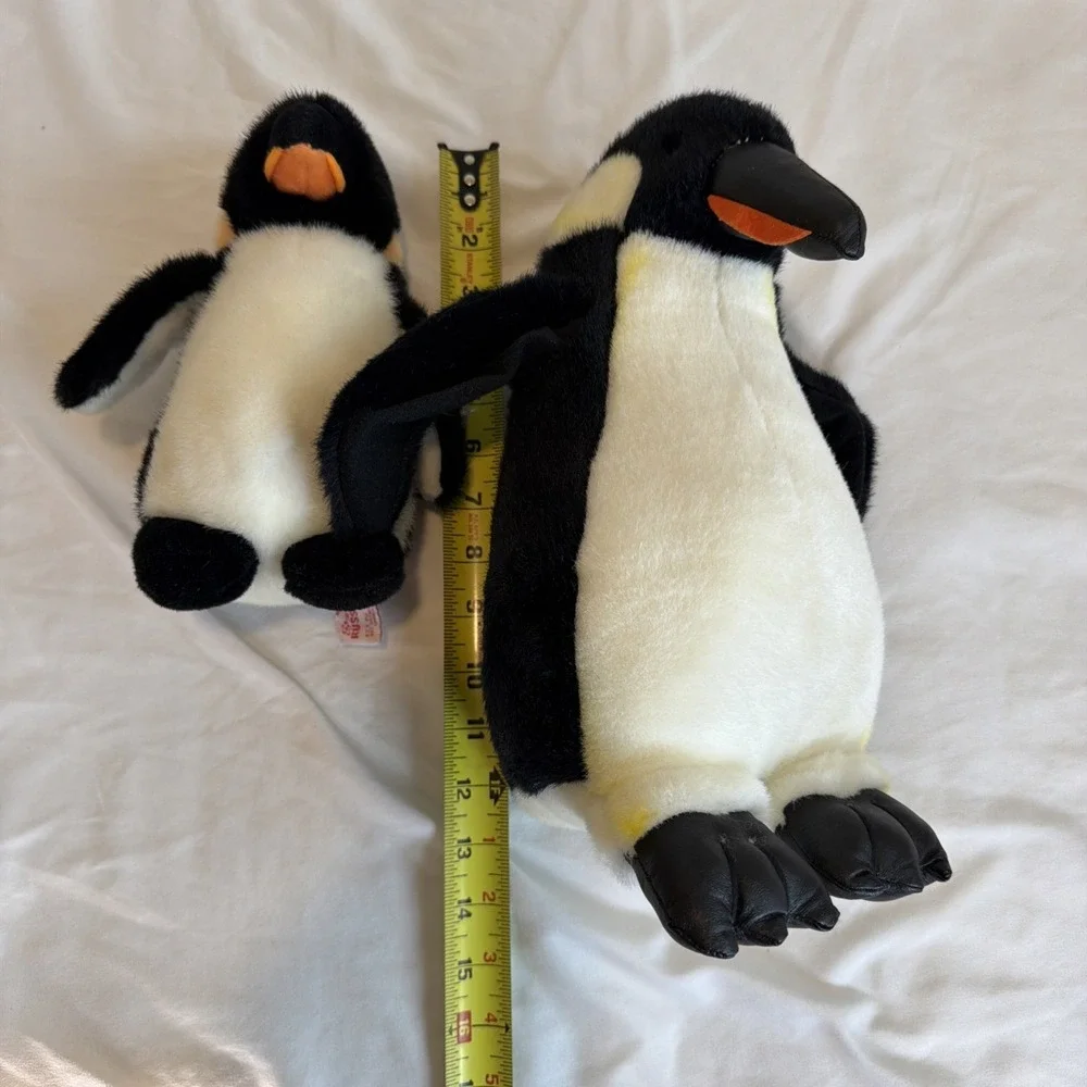 Russ Berrie Penguin Plush Peppi Emperor Bird Stuffed Animal A&A Plush NWT!